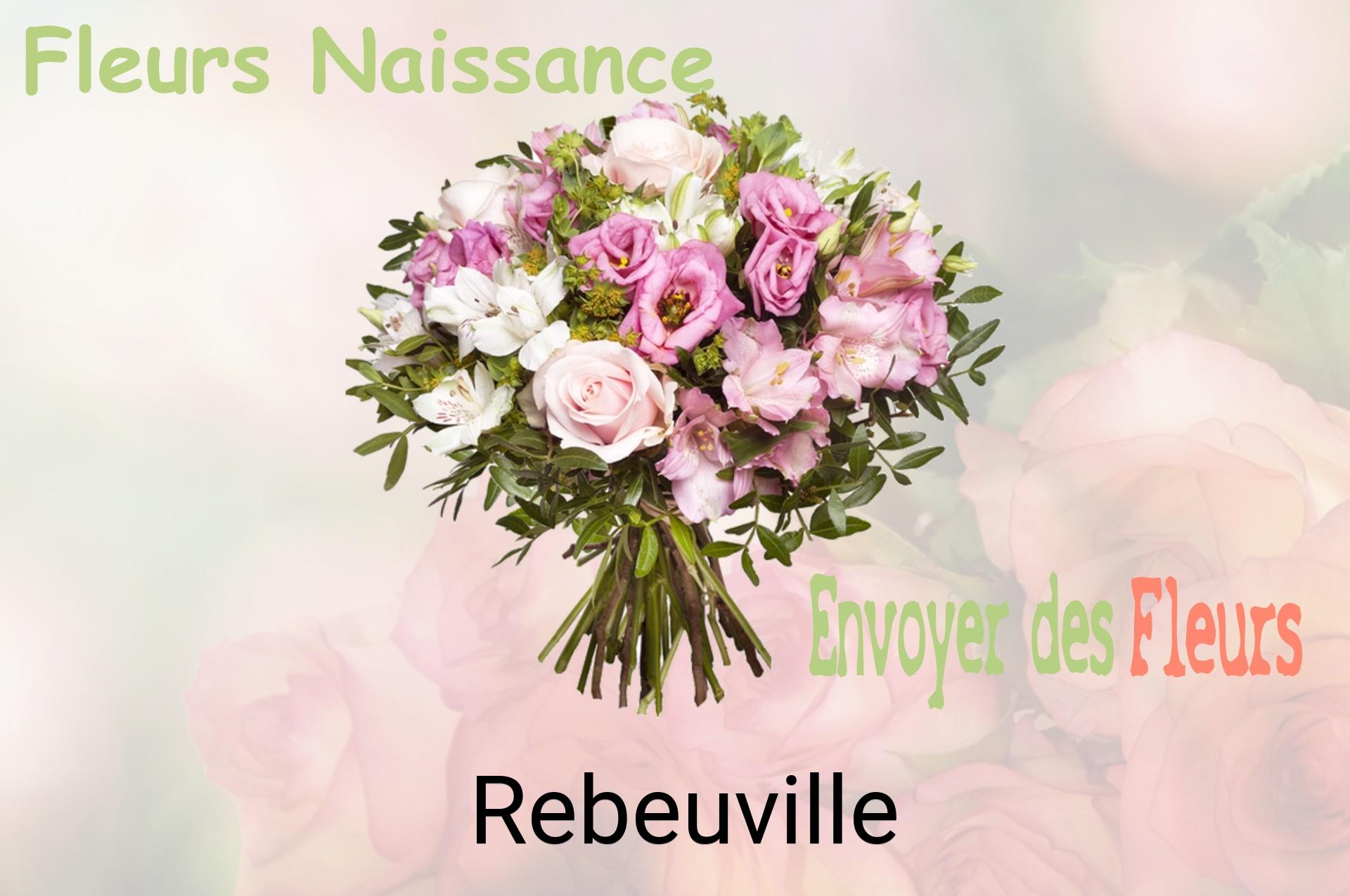Bouquet de fleurs de naissance livré à Rebeuville